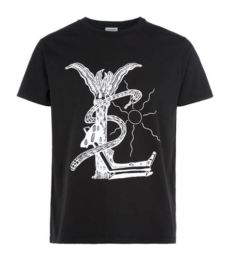 ysl polo t shirt|ysl graphic tees.